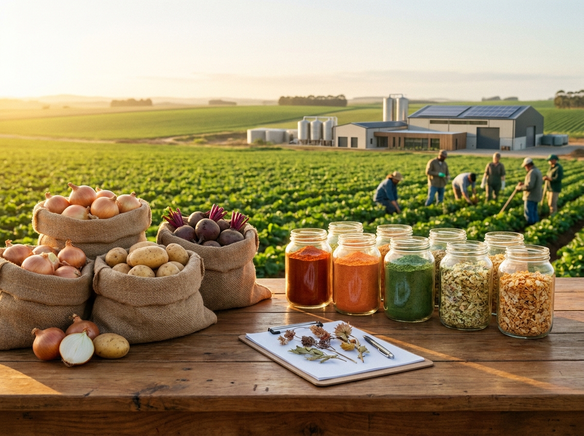BhaviOrigin team and dehydrated food ingredients